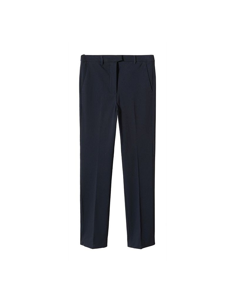 Women's Crop Skinny Pants Blue $29.49 Pants