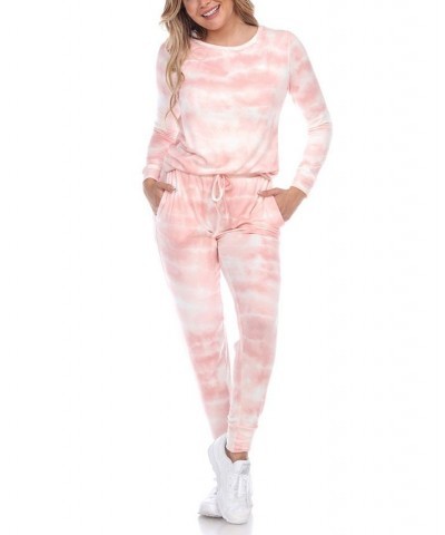 Women's 2pc Loungewear Set Pink $21.56 Sleepwear