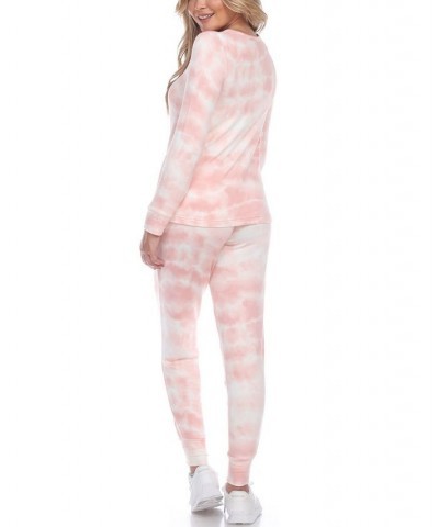 Women's 2pc Loungewear Set Pink $21.56 Sleepwear