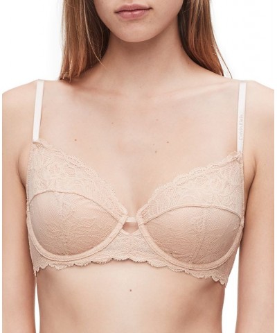Seductive Comfort With Lace Full Coverage Bra QF1741 Palest Blue $22.40 Bras