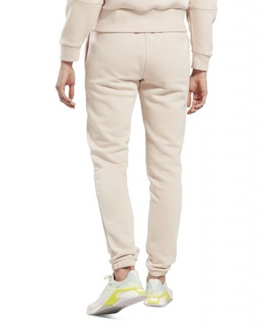 Women's Lux Fleece Pull-On Jogger Pants White $37.80 Pants