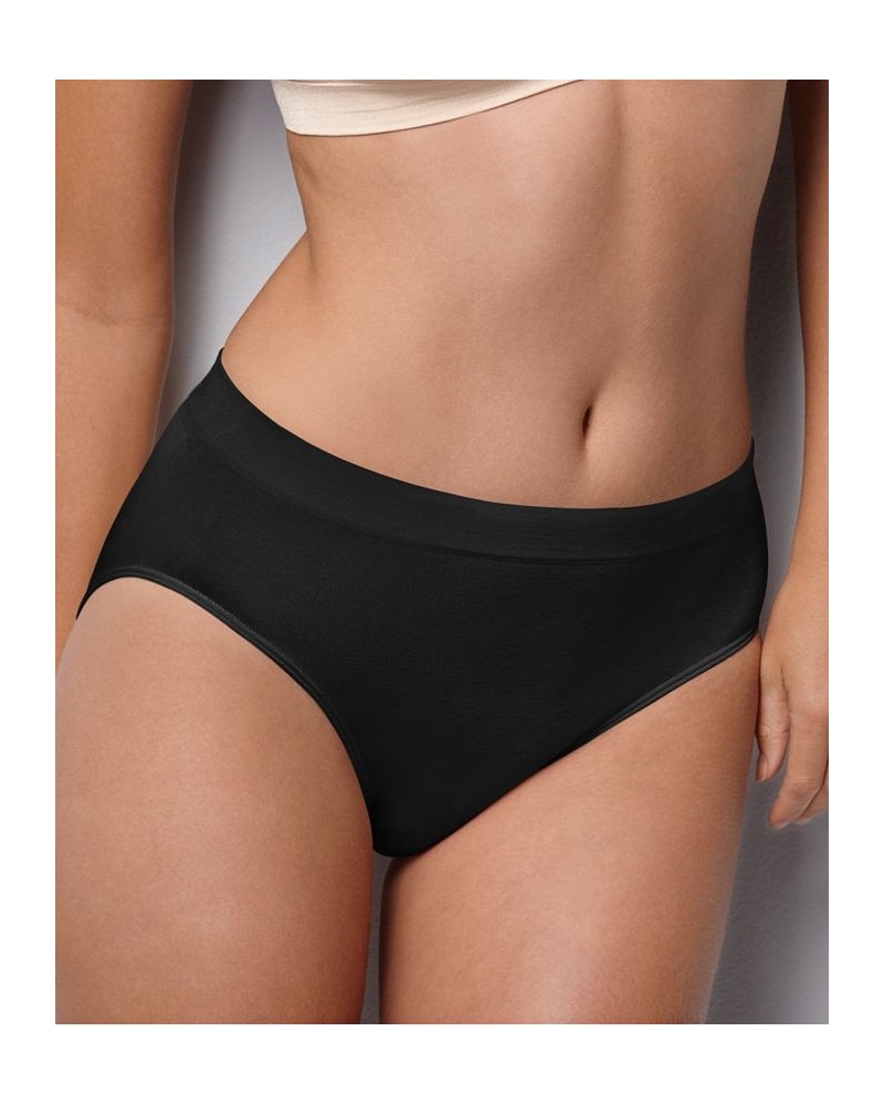 Women's B-Smooth High-Cut Brief Underwear 834175 Black $15.60 Panty
