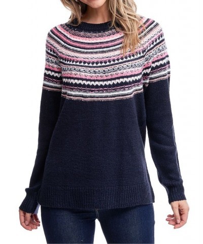 Fair-Isle Sweater Nvy As Smp $34.32 Sweaters