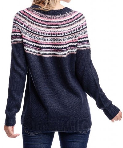 Fair-Isle Sweater Nvy As Smp $34.32 Sweaters