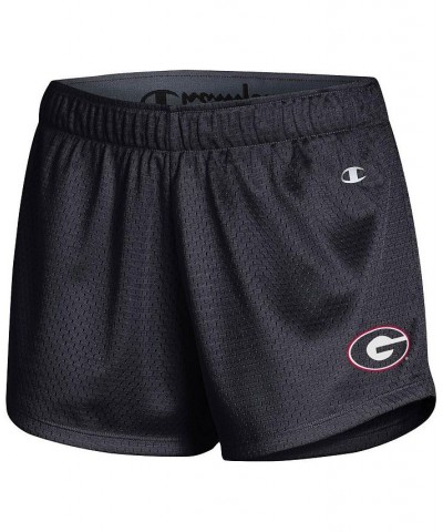 Women's Black Georgia Bulldogs Mesh Shorts Black $21.50 Shorts