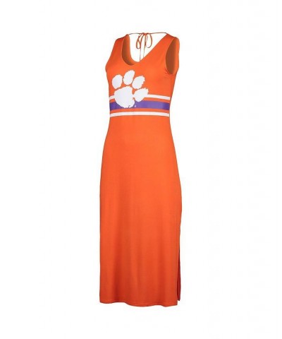 Women's Orange Clemson Tigers Opening Day Maxi Dress Orange $29.14 Dresses
