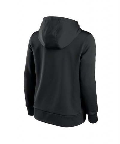 Women's Black San Francisco Giants Club Angle Performance Pullover Hoodie Black $47.69 Sweatshirts