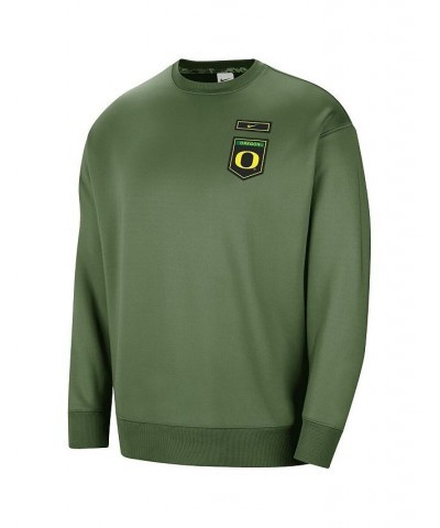 Women's Olive Oregon Ducks Military-Inspired Collection All-Time Performance Crew Pullover Sweatshirt Olive $36.66 Sweatshirts