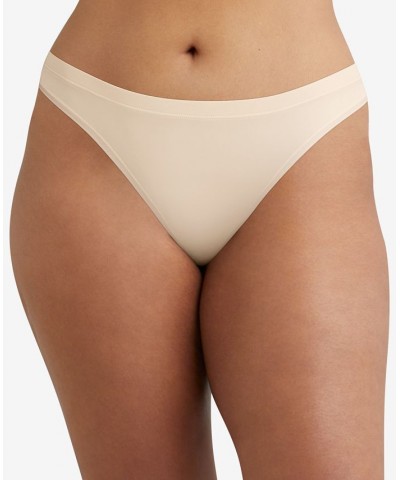 Women's Barely There Invisible Look Thong DMBTTG Wild Cameo $8.25 Panty