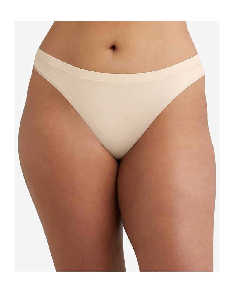 Women's Barely There Invisible Look Thong DMBTTG Wild Cameo $8.25 Panty