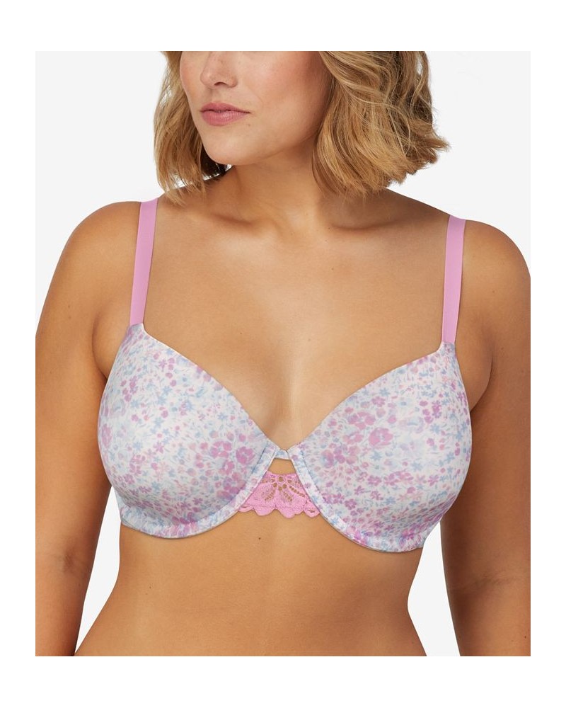 One Fab Fit 2.0 T-Shirt Shaping Extra Coverage Underwire Bra DM7549 Field Ditsy Print $17.97 Bras