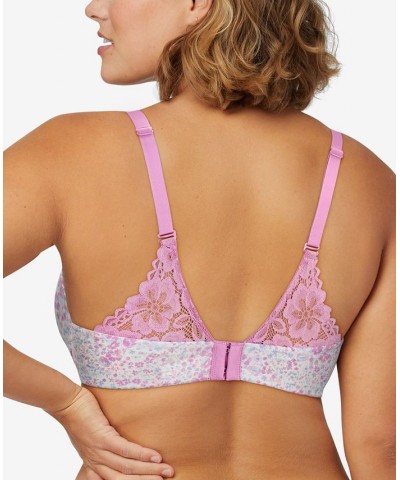 One Fab Fit 2.0 T-Shirt Shaping Extra Coverage Underwire Bra DM7549 Field Ditsy Print $17.97 Bras