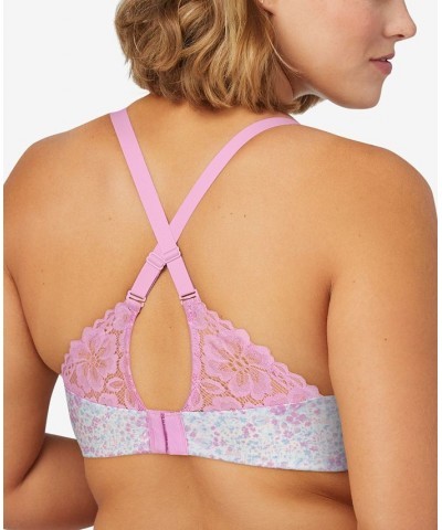 One Fab Fit 2.0 T-Shirt Shaping Extra Coverage Underwire Bra DM7549 Field Ditsy Print $17.97 Bras