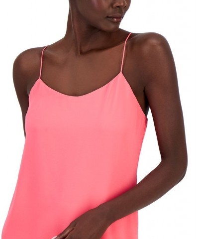 Women's V-Neck Camisole Pink $25.95 Tops