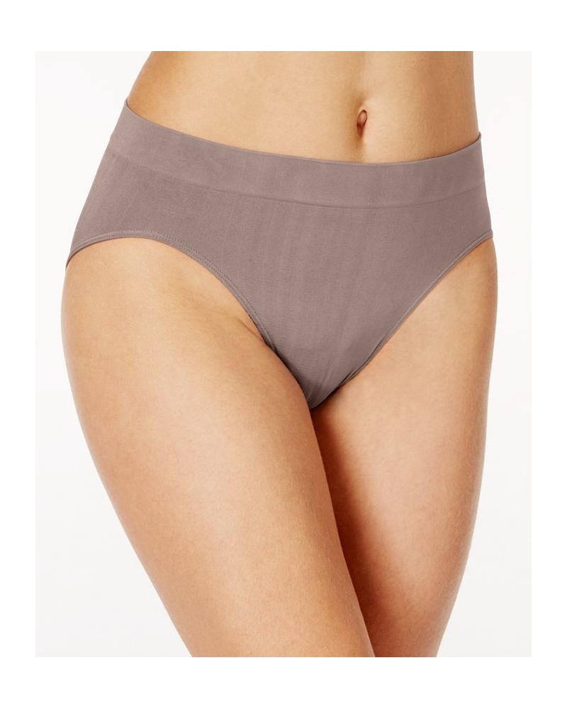 One Smooth U All-Over Smoothing Hi Cut Brief Underwear 2362 Warm Steel $8.42 Panty