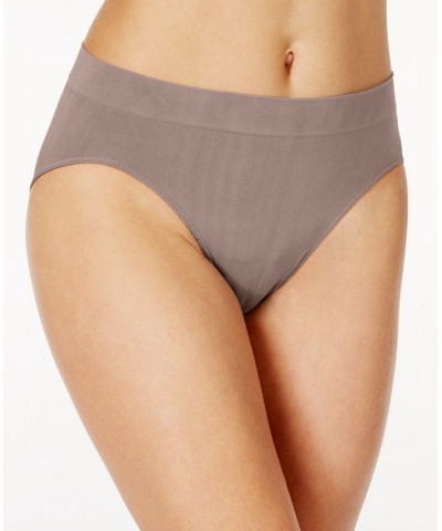 One Smooth U All-Over Smoothing Hi Cut Brief Underwear 2362 Warm Steel $8.42 Panty