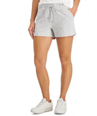 Women's Retro Recycled Shorts Grey Whisper Heather $13.86 Skirts