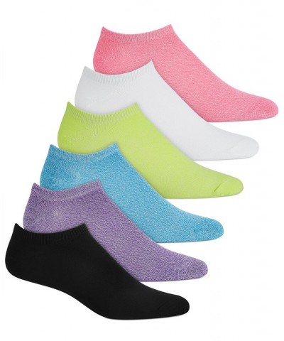 6 Pack Super-Soft Liner Socks Neon Assorted $14.84 Socks