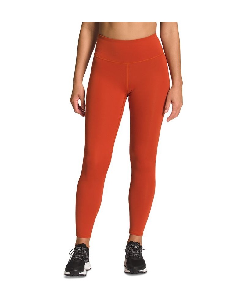 Women's Elevation 7/8 Leggings Orange $36.40 Pants