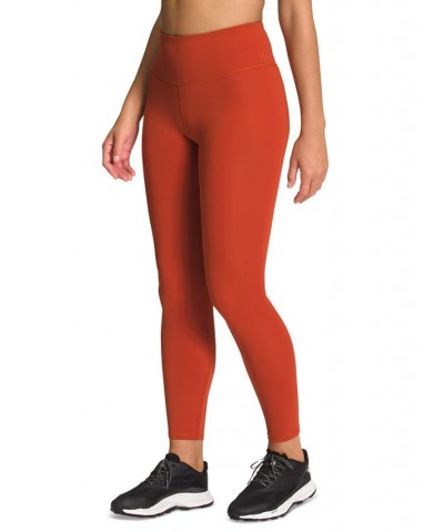 Women's Elevation 7/8 Leggings Orange $36.40 Pants