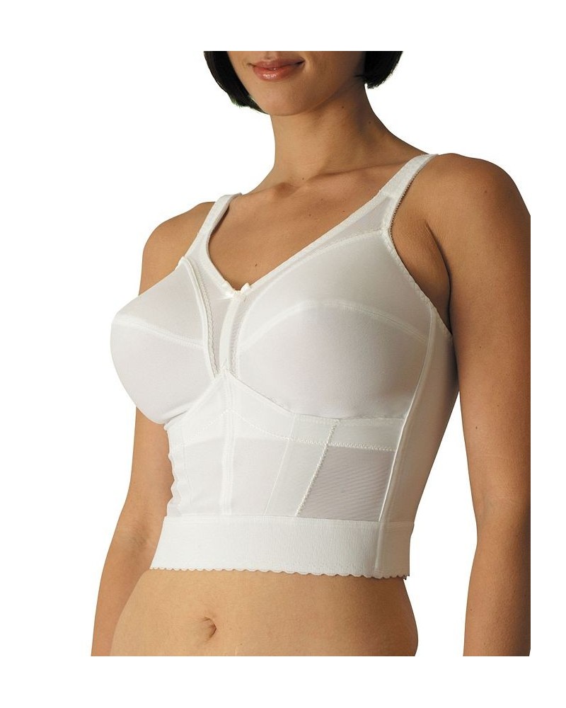 Women's Longline Full Figure Bra White $32.50 Bras