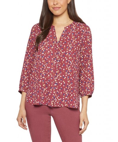 Pleated Blouse Ditsyfield $25.99 Tops
