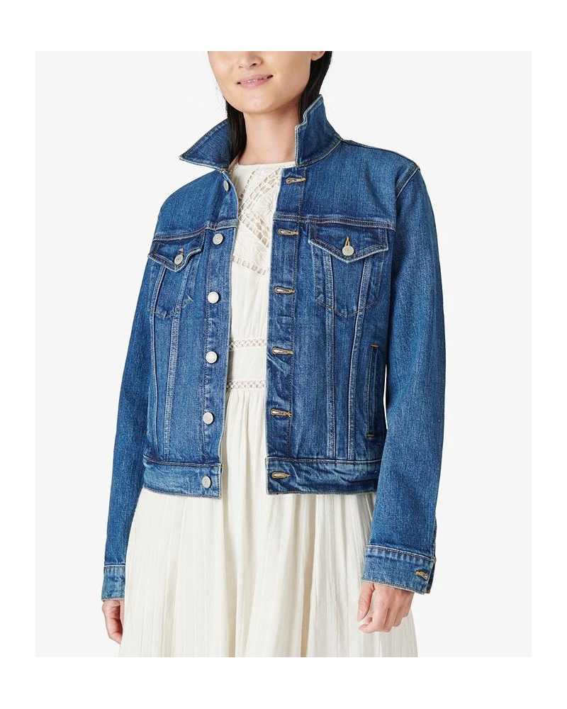 Denim Tomboy Trucker Jacket Bernadino Blue $27.80 Jackets