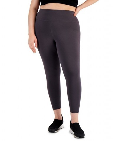 Plus Size 7/8 Leggings Deep Charcoal $15.29 Pants