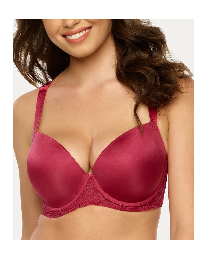 Paramour Women's Carolina Lacerback T-shirt Bra Rouge $18.42 Bras