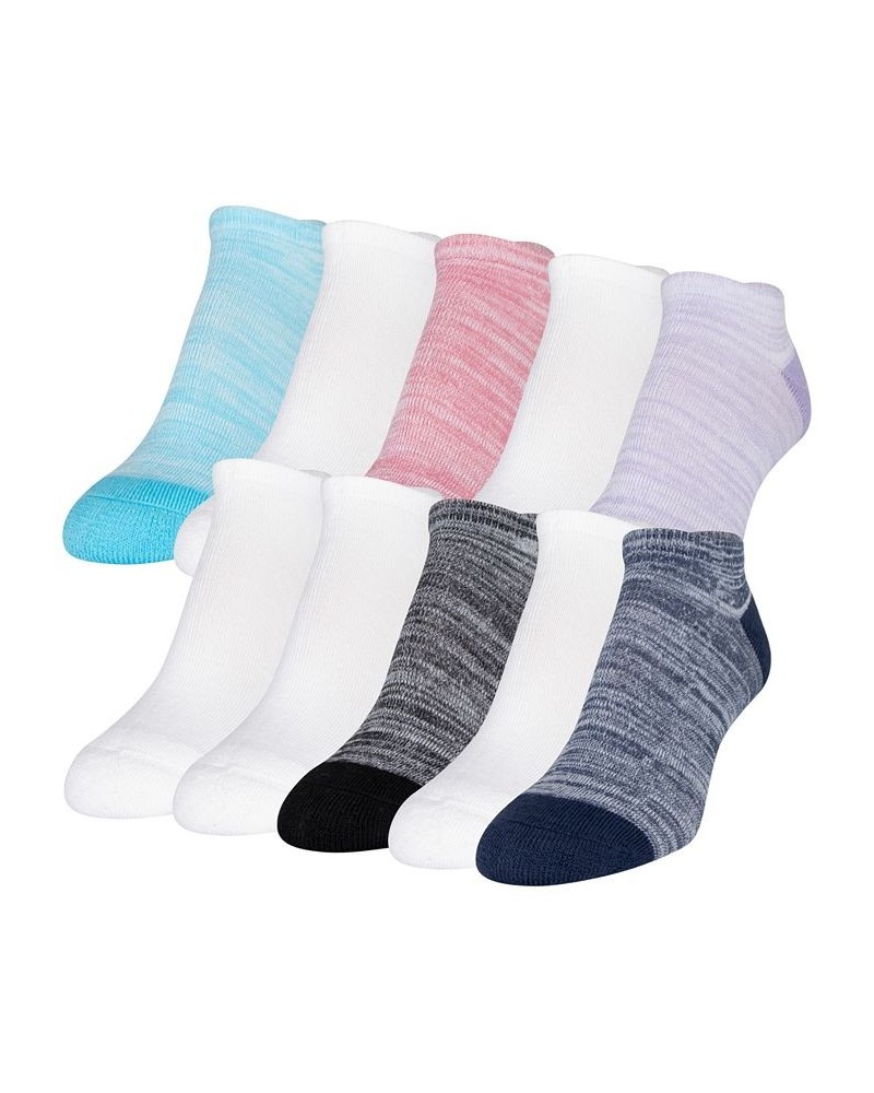 Women's 10-Pack Casual Cushion Heel And Toe No-Show Socks Multi $10.44 Socks