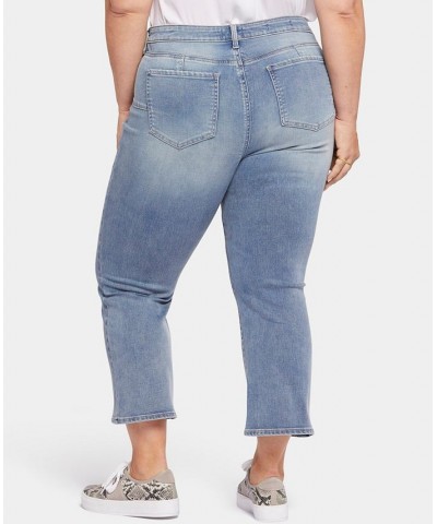 Plus Size Uplift Fiona Slim Flared Ankle Jeans Spellbound $46.30 Jeans