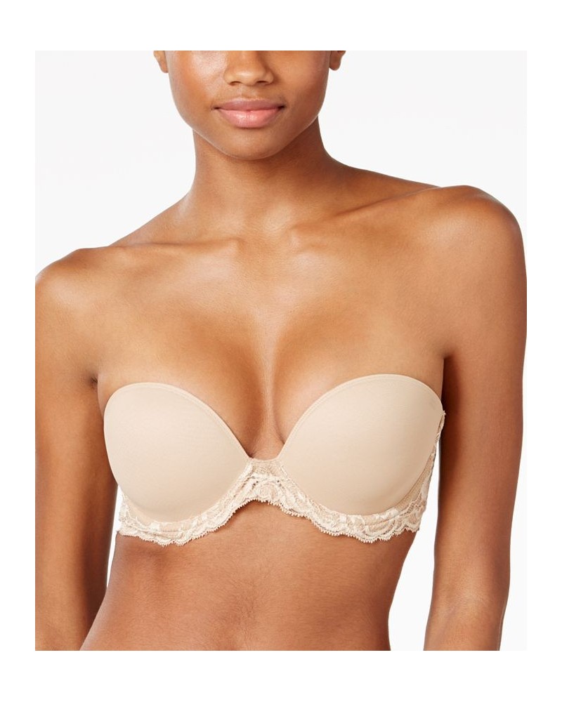 Strapless Plunge Multi-Way Bra 731023 Tan/Beige $25.00 Bras