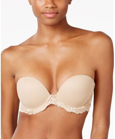 Strapless Plunge Multi-Way Bra 731023 Tan/Beige $25.00 Bras