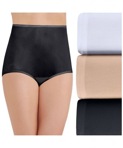 Women's 3-Pk. Ravissant Tailored Brief Underwear 15711 Wdb Multi $12.04 Panty
