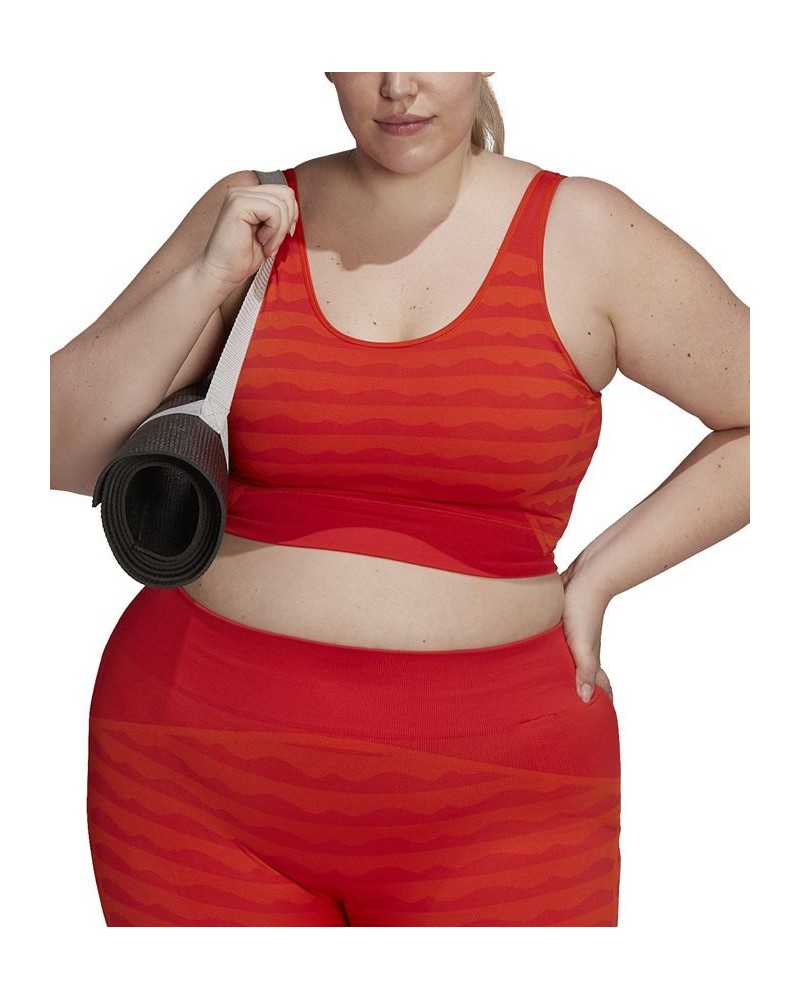 Plus Size Marimekko High Impact Sports Bra Collegiate Orange $20.64 Bras