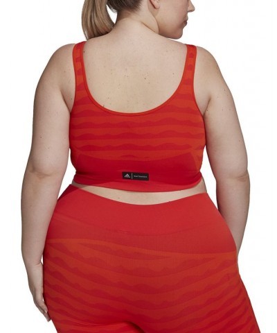 Plus Size Marimekko High Impact Sports Bra Collegiate Orange $20.64 Bras