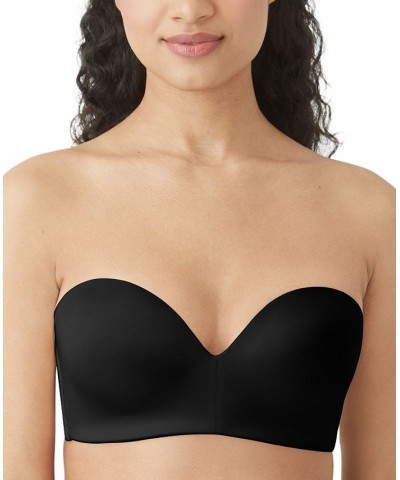 Women's Future Foundations Wire-Free Strapless Plunge Bra 954281 Black $20.02 Bras