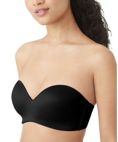 Women's Future Foundations Wire-Free Strapless Plunge Bra 954281 Black $20.02 Bras