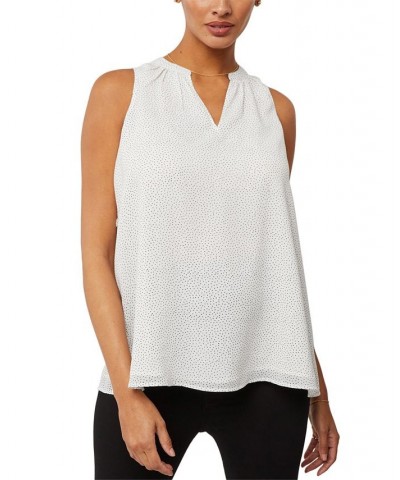Pleated Maternity Top White $30.24 Tops