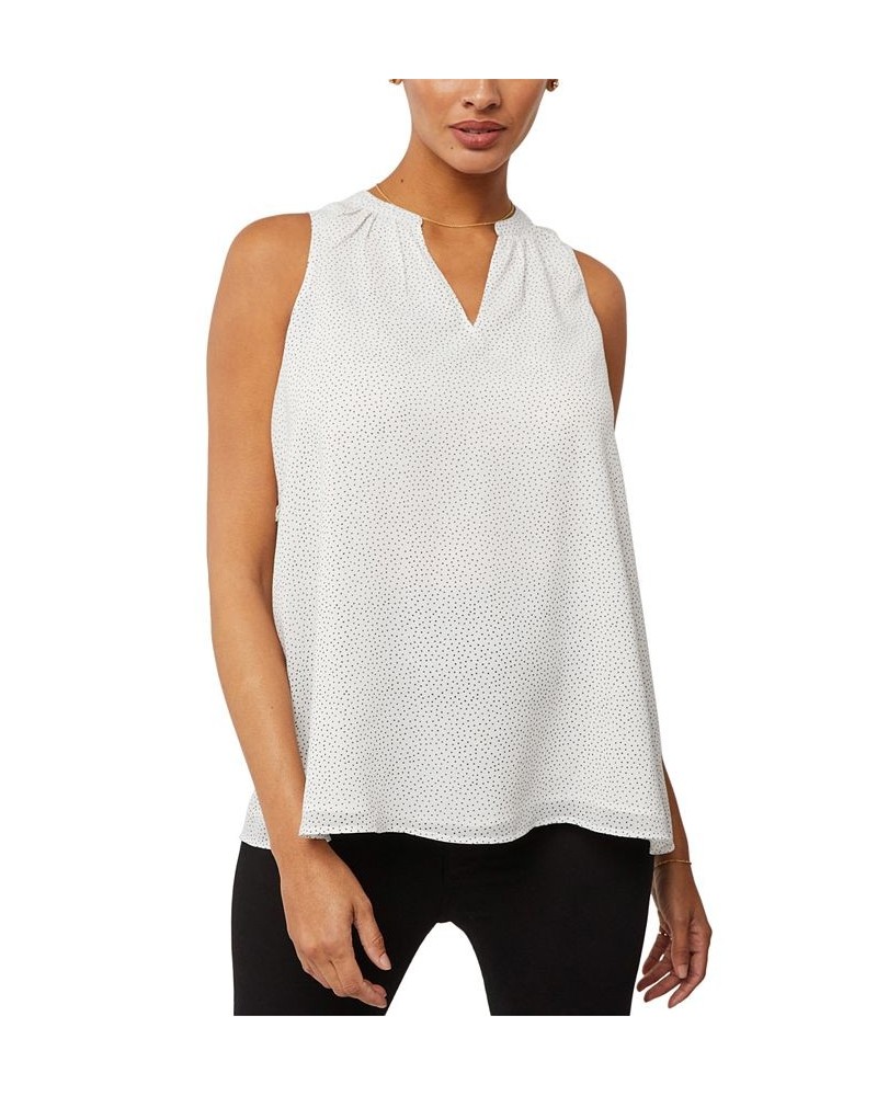 Pleated Maternity Top White $30.24 Tops