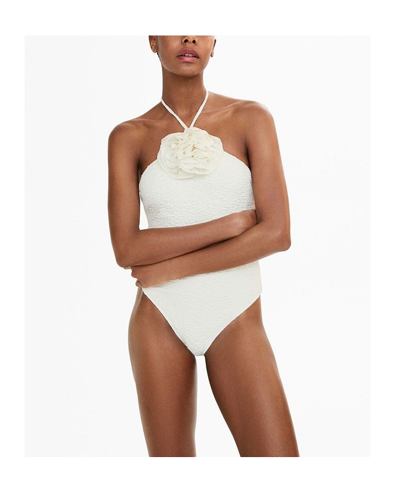 Women's Textured Swimsuit Tan/Beige $45.00 Swimsuits