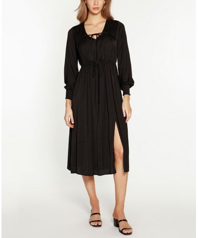 Women's Black Label Long Sleeve Dress Black $48.60 Dresses