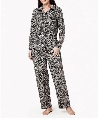 Women's Cat Love Ultra Soft Long-Sleeve Pajama Set Multi $50.49 Sleepwear