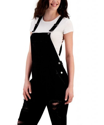 Rigid Ripped Overalls Black $19.38 Jeans