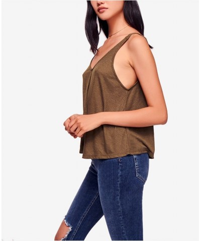 Dani V-Neck Tank Top Green $15.00 Tops