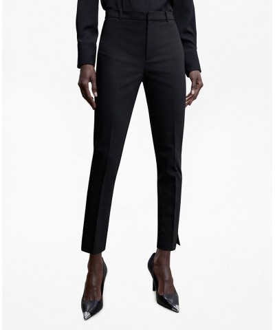 Women's Suit Slim-Fit Pants Black $28.49 Pants