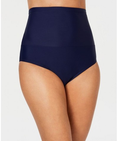 Women's Scorpio Underwire Tankini & Solid Bikini Bottoms Navy $23.50 Swimsuits
