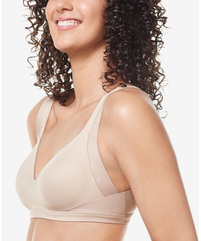 Warners No Side Effects Underarm and Back-Smoothing Comfort Wireless Lightly Lined T-Shirt Bra Toasted Almond (Nude 4) $15.67...