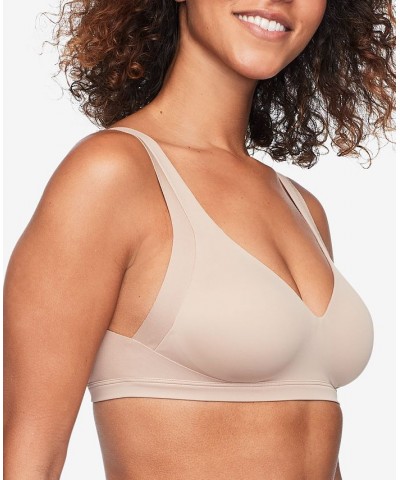 Warners No Side Effects Underarm and Back-Smoothing Comfort Wireless Lightly Lined T-Shirt Bra Toasted Almond (Nude 4) $15.67...