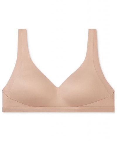 Warners No Side Effects Underarm and Back-Smoothing Comfort Wireless Lightly Lined T-Shirt Bra Toasted Almond (Nude 4) $15.67...